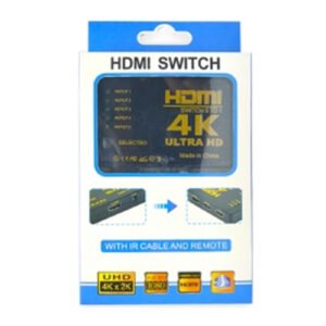 HDMI Switch 5x1 with Blue Packaging and 4K*2K Support